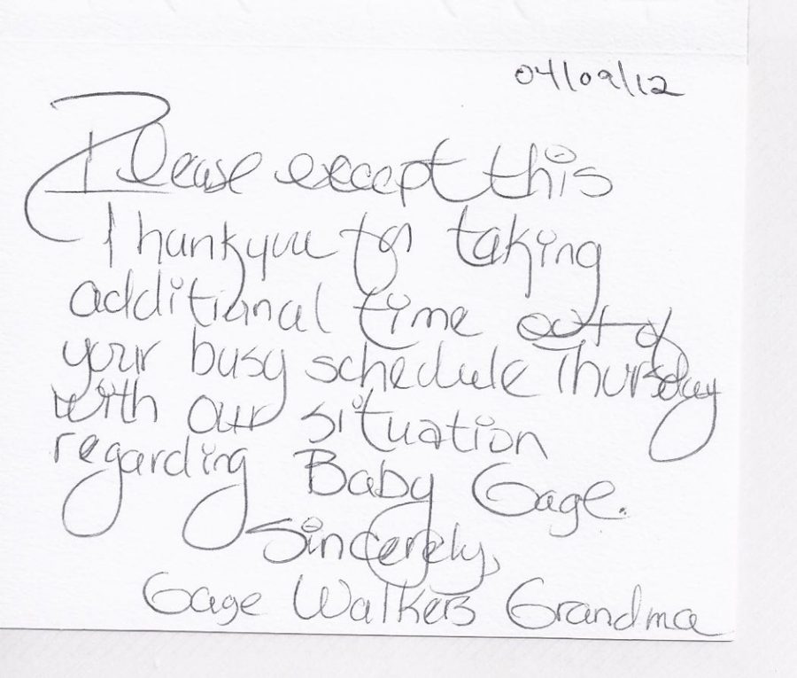 Thank You Card