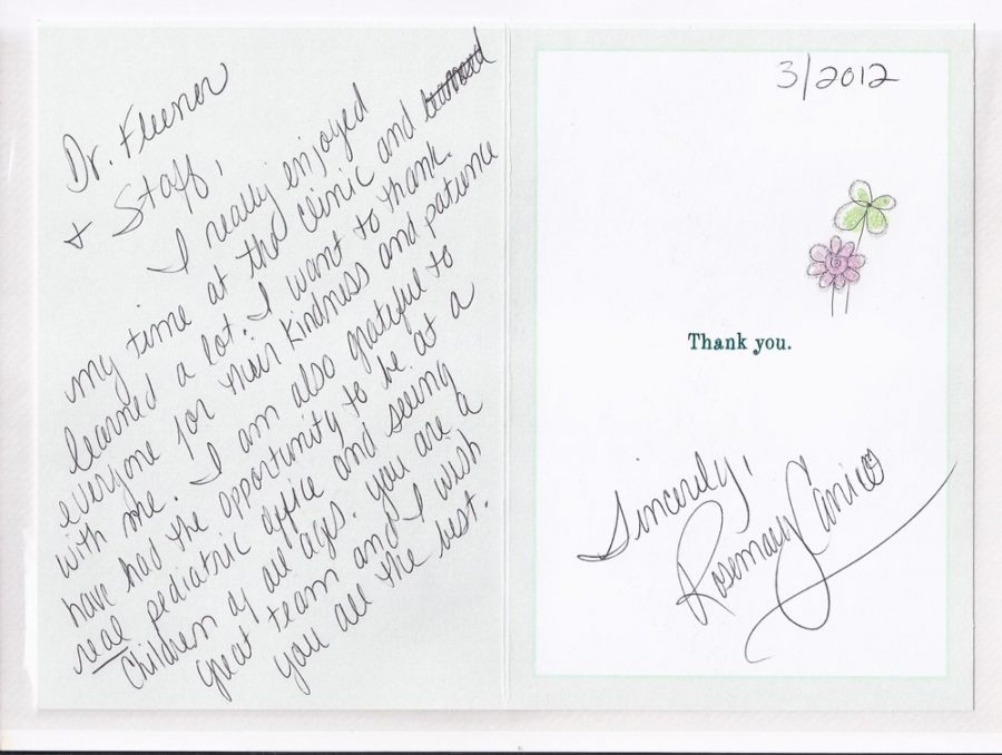 Thank You Card
