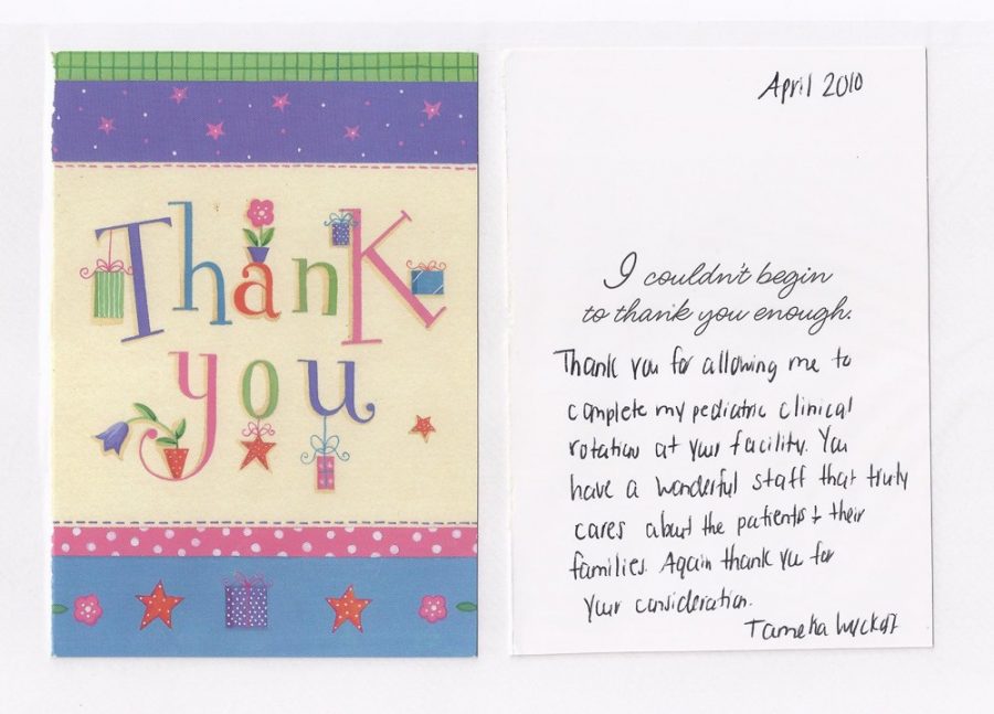 Thank You Card